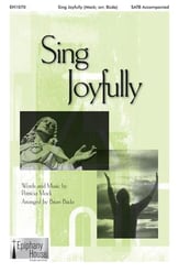 Sing Joyfully SATB choral sheet music cover